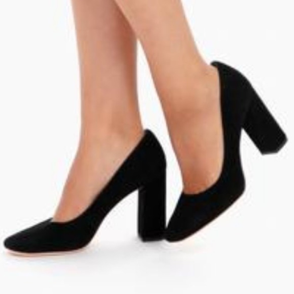 Loeffler Randall Phyllis Black Suede Pump